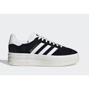 Adidas Bold Gazelle Black/White Shoes Sneakers Size 8 Women's